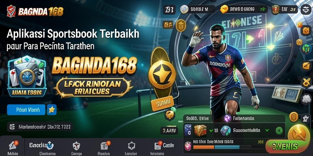 Tampilan menarik dari aplikasi BAGINDA168 saat permainan sportsbook.