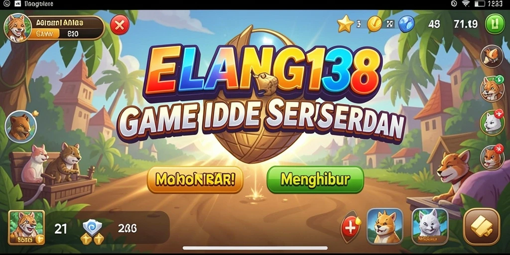 Tampilan gameplay ELANG138 yang memukau dan interaktif.