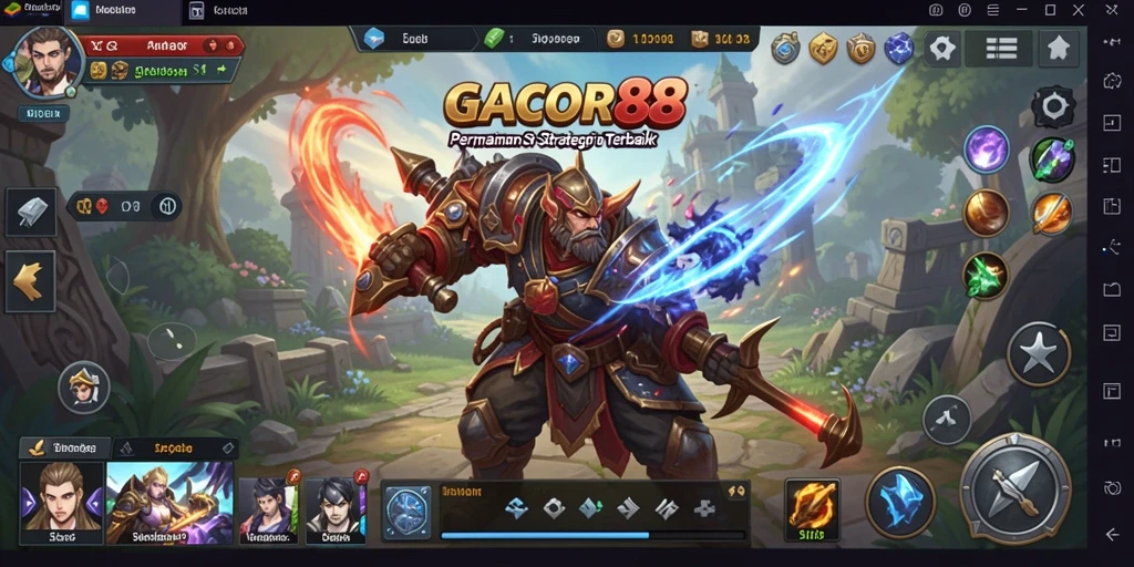 Gameplay SLG GACOR88 yang penuh dengan strategi dan tantangan.