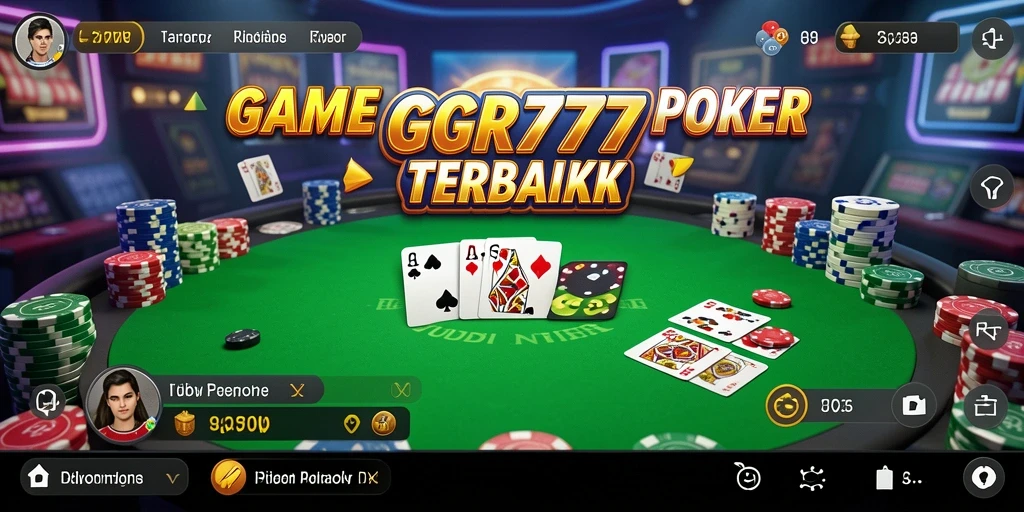 Screenshot GGR777 menampilkan tampilan menarik game Poker yang mendebarkan.