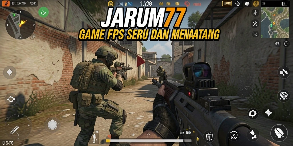 Gameplay seru dan menegangkan dalam JARUM77.