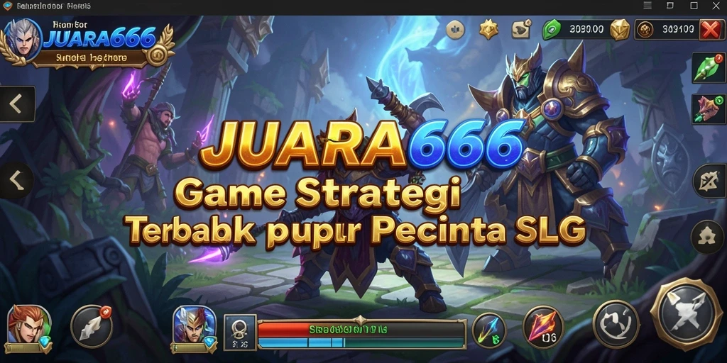 Tangkapan layar JUARA666 menampilkan pertempuran yang epik dalam strategi SLG.