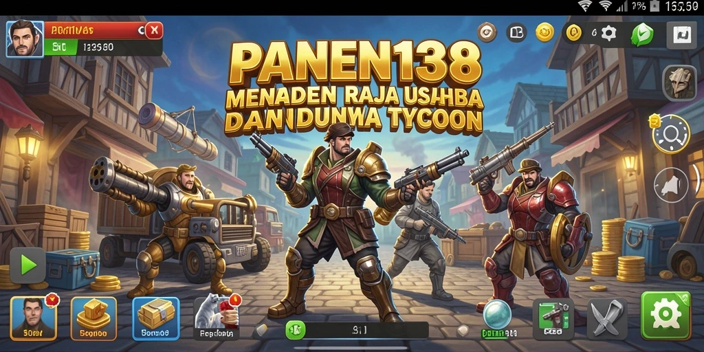 Screenshot gameplay <strong>PANEN138</strong> menampilkan pengalaman seru dalam membangun bisnis.