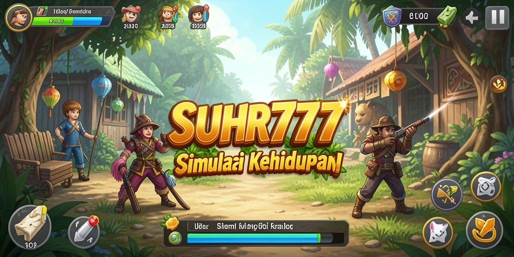 Tangkapan layar utama menunjukkan gameplay menarik dari SUHU777.