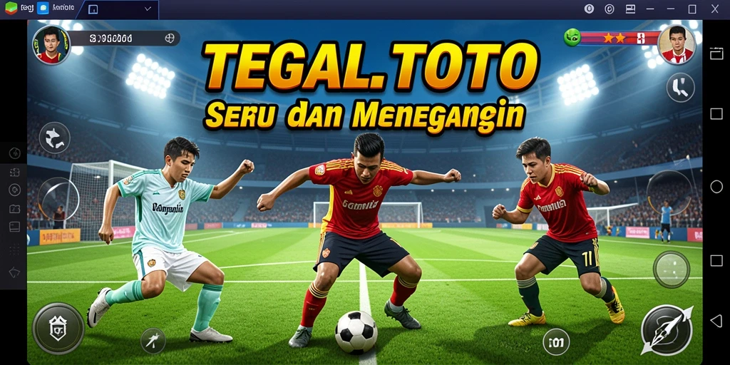 Gameplay seru TEGALTOTO menunjukkan aksi olahraga menarik.