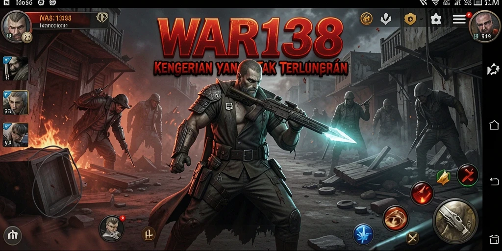 Screenshot gameplay menampilkan momen menegangkan di dalam game Horror.