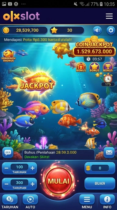 Proses pengunduhan aplikasi di olxslot yang cepat dan efisien.